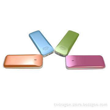 Ultra Slim Power Banks with 4,500mAh Capacity, easy-taking, multiple colors options